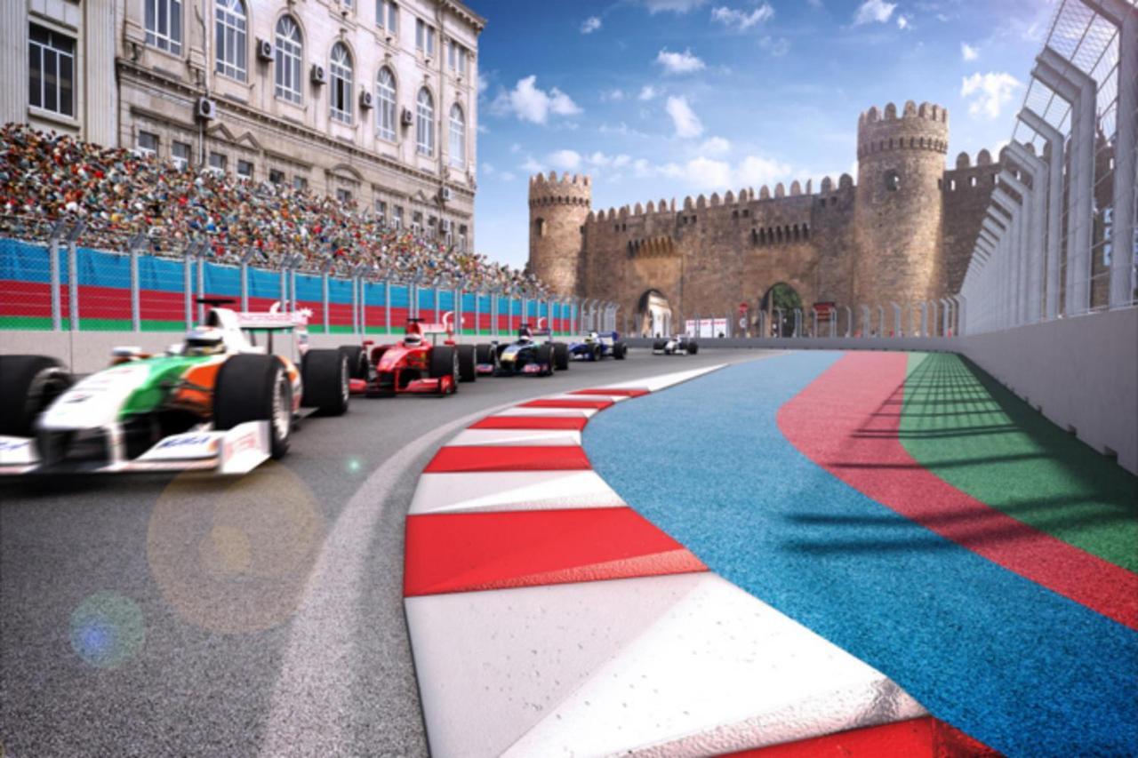 Dondar Hotel Formula 1 View 巴库 外观 照片